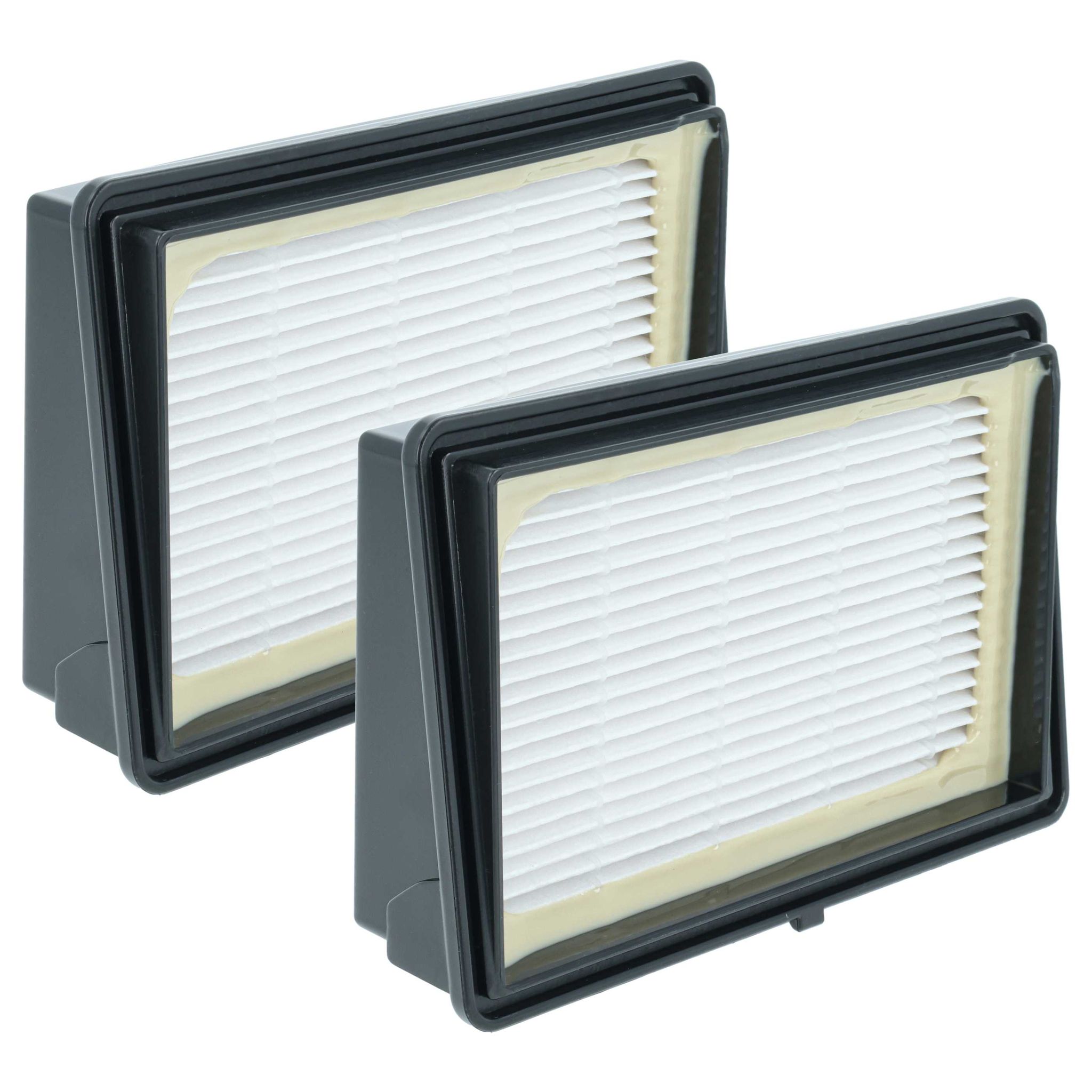 Vhbw 2x Staubsaugerfilter Ersatz Für Samsung Dj97-00456d, Dj97-00456e, Dj97-00456c Für Staubsauger - Hepa-filter Schwarz Weiß