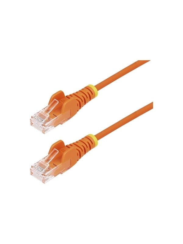 StarTech.com patch cable - orange - Orange - 0.25m
