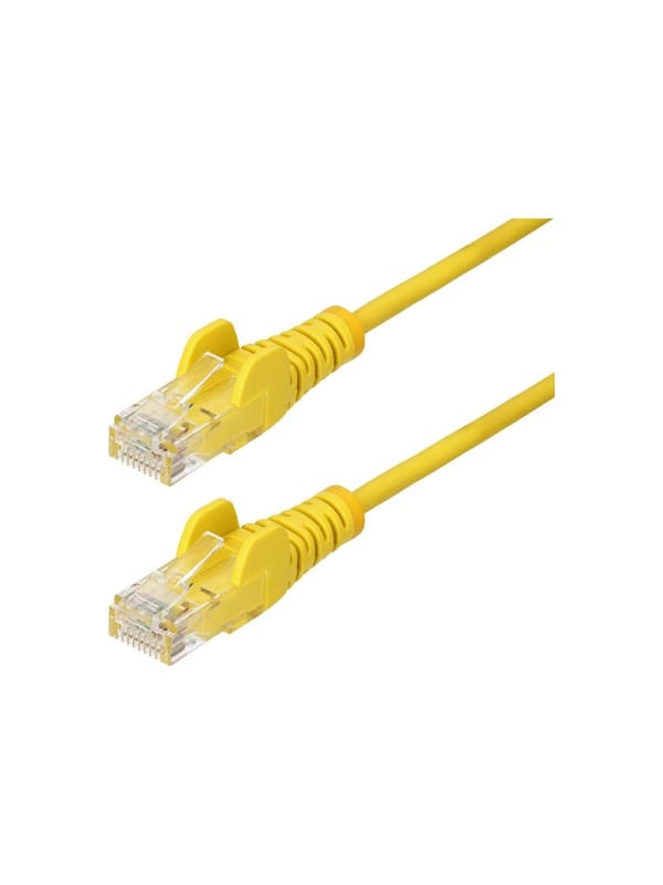 StarTech.com patch cable - yellow - Gelb - 0.25m