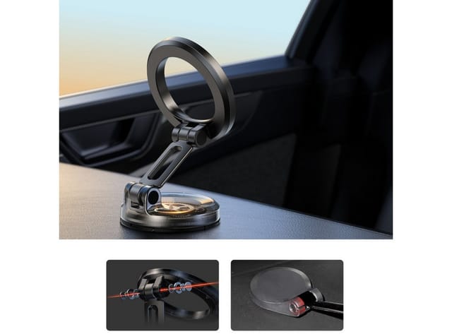 Joyroom JR-ZS505 Magnetic Dashboard Mount Compatible with MagSafe - Black