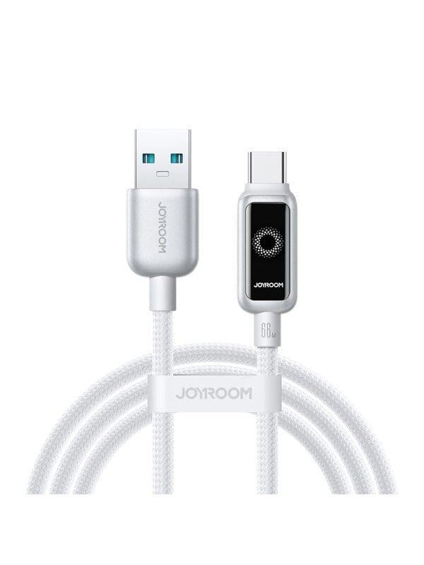 Joyroom S-A55 StarFlight 66W USB-A - USB-C Cable 1.2m - White