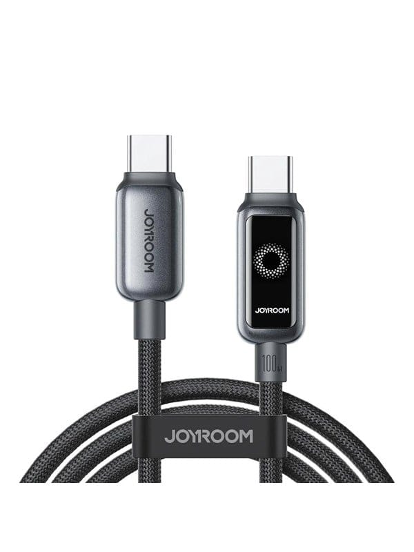 Joyroom S-A55 StarFlight cable 100W USB-C - USB-C 1.2m - black