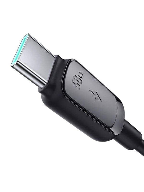 Joyroom Multi-Color Series A14 USB-C / USB-C 60W Cable 1.2 m - Black
