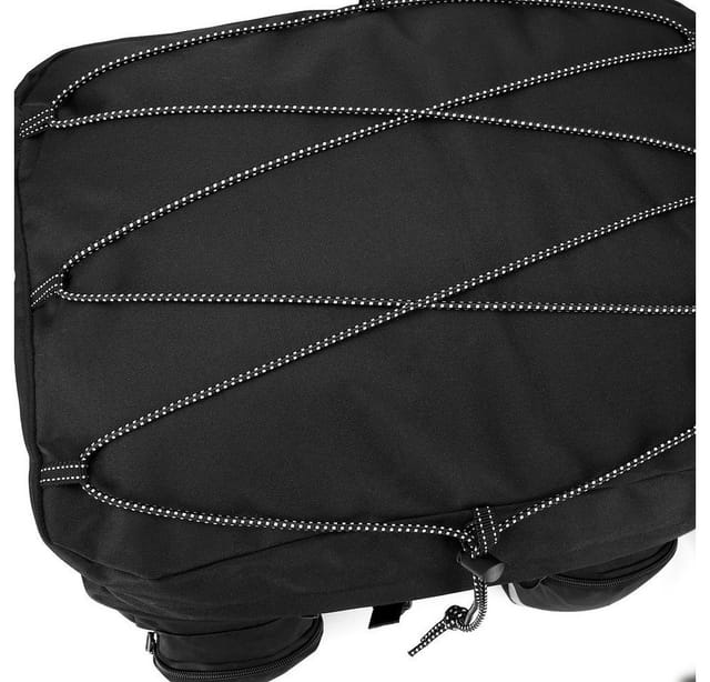 Wozinsky 60L spacious bike rack bag (rain cover included) black (WBB13BK)