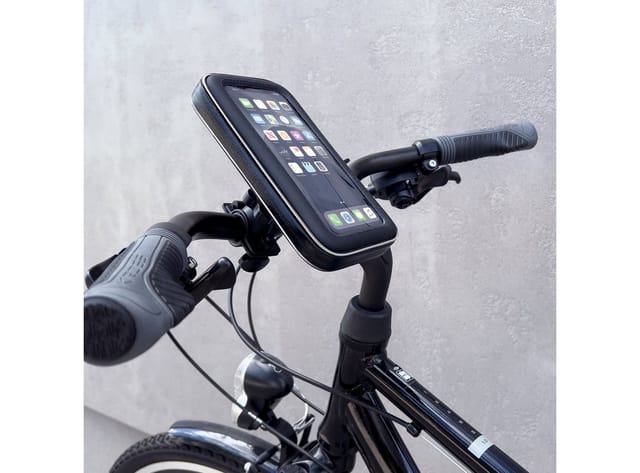 Wozinsky phone holder for bike motorcycle scooter black (WBHBK7)