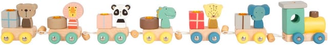 Small Foot - Wooden Birthday Train with Animals