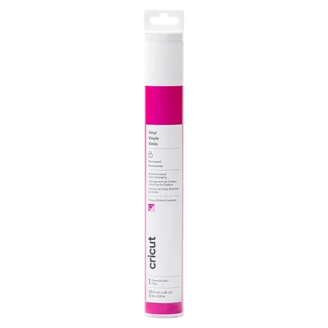 Cricut Heat-Activated Color-Changing - craft material - 61 cm length - magenta Light Pink - vinyl