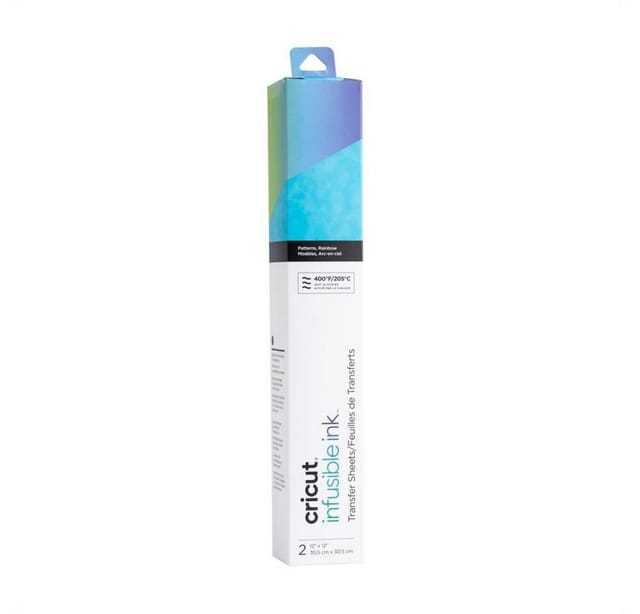 Cricut Infusible Ink - transfer paper - rainbow - 305 x 305 mm - 4 sheets