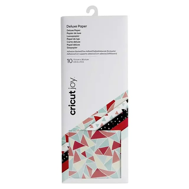 Cricut Joy Adhesive Backed Deluxe Paper 11.5x30.5c
