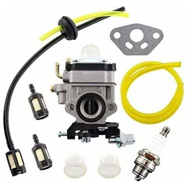 Vergaser-reparatursatz Kompatibel Mit Al-ko Bc410, Bc4535, Bc4125 – Mit Integrierter Kraftstoffleitung Und Filter – Einfache Installation