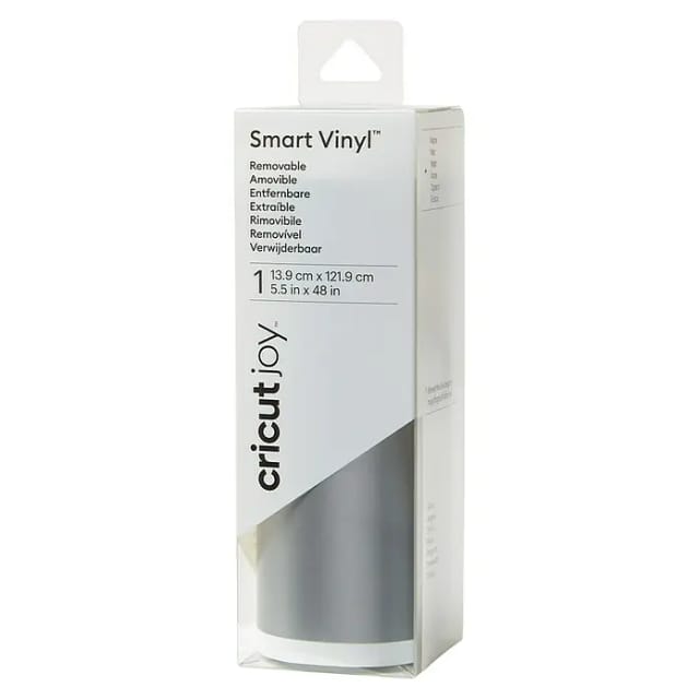 Cricut Joy Smart Vinyl - craft material - 13.9 x 121.9 cm - silver - vinyl