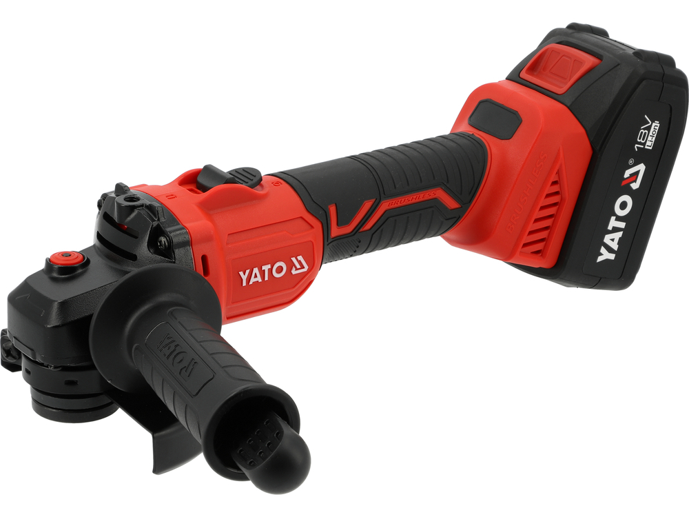 Winkelschleifer Yato Yt-828252 Akku 2 Akkus 4.0 Ah
