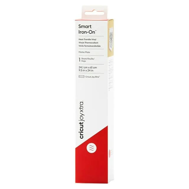Cricut Joy Xtra Smart Iron-On - craft material - 24.1 x 61 cm - red