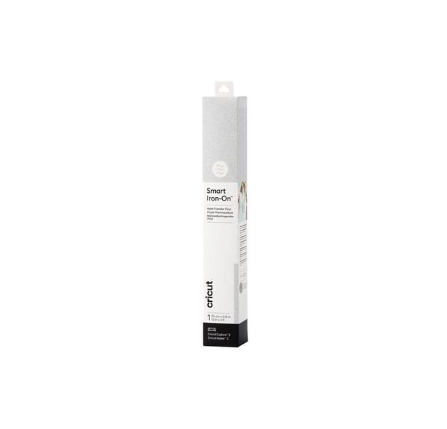 Cricut Smart Iron-On - craft material - 33 cm x 2.7 m - silver - vinyl