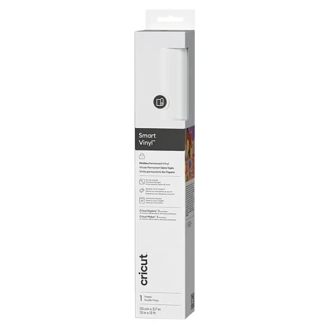Cricut Smart Vinyl - craft material - 33 cm x 3.7 m - white - vinyl