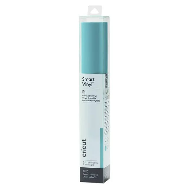 Cricut Smart Vinyl - craft material - 33 x 90 cm - aqua - vinyl