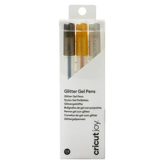 Cricut Joy - rollerball pen - glitter gold glitter silver glitter black (pack of 3)