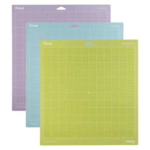 Cricut Machine Mat Variety Pack - cutting mat set - 3 pieces - 30.5 x 30.5 cm