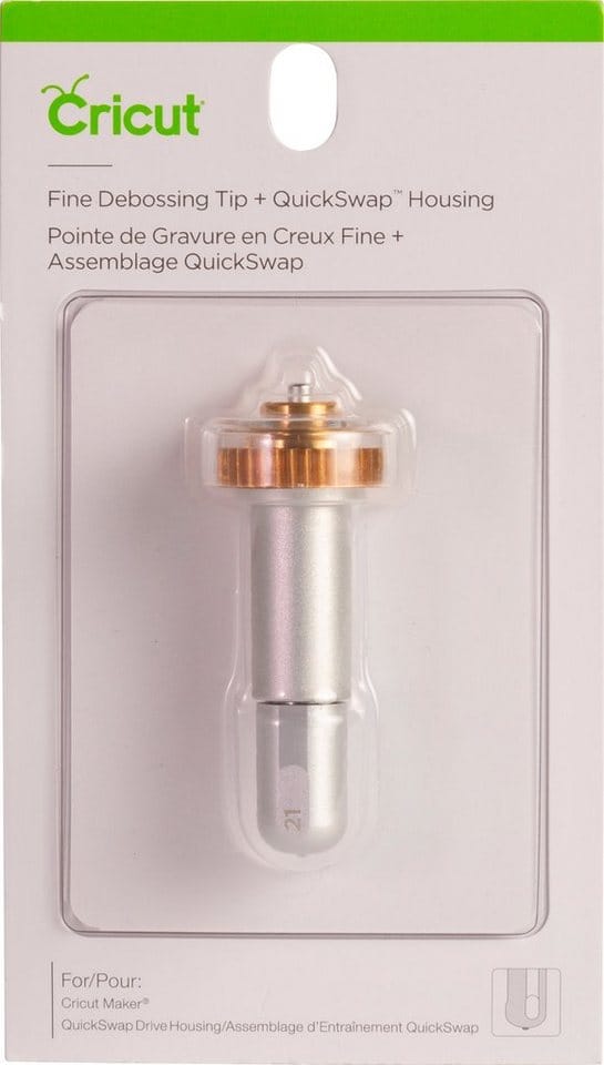 Cricut Fine Debossing Tip + QuickSwap Housing