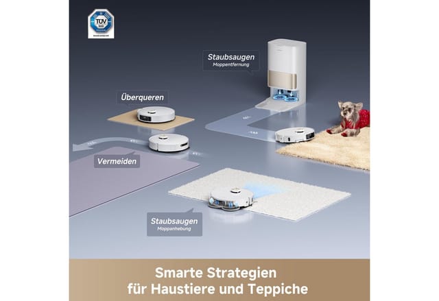 Dreame Roboter Staubsauger L40s Pro Ultra White