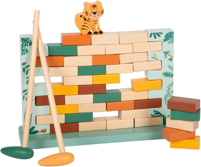 Small Foot - Wooden Wobble Wall Safari FSC