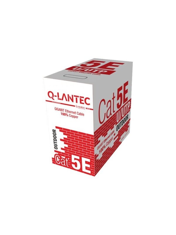 A-LAN Technologie Q-LANTEC bulk cable - 305 m - Schwarz - 305m