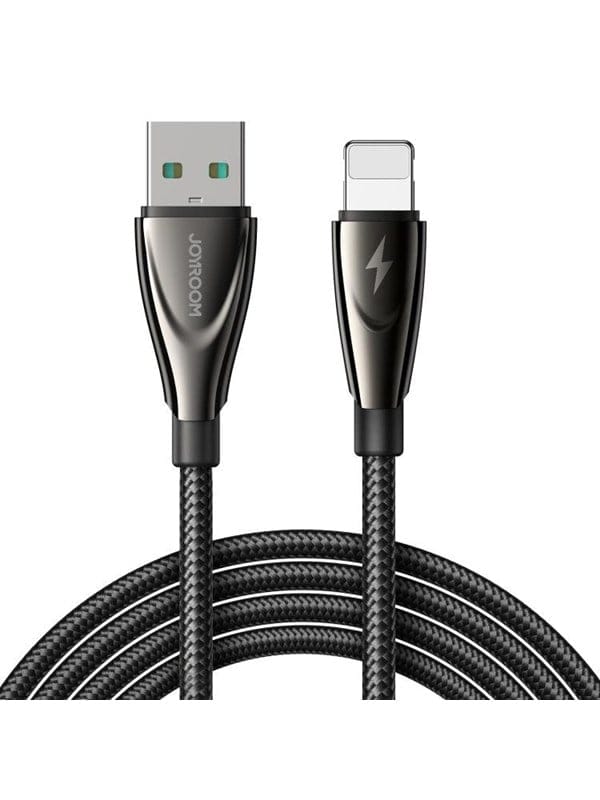 Joyroom Pioneer Series SA31-AL3 USB-A / Lightning 3A 1.2m Cable - Black