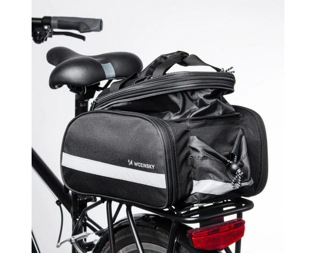 Wozinsky WBB36BK 21L Bicycle Bag - Black