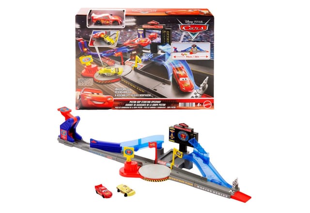 Cars Pixar Piston Cup Stunt Trackset