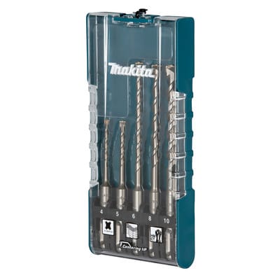 Makita E-15718 Drill Bit Set - For Concrete Bricks - 5 pieces