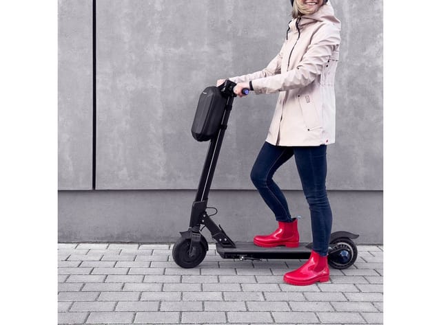 Wozinsky Waterproof Scooter Handlebar Bag Scooter Bag 4L Black (WSB2BK)
