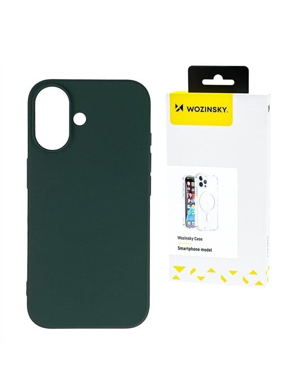 Wozinsky Silicone Case Flexible Silicone Case for Samsung Galaxy S25 Ultra - Green