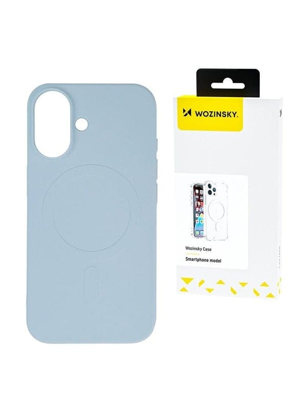 Wozinsky Silicone Magnetic Case Magsafe for Samsung Galaxy S25+ - Blue