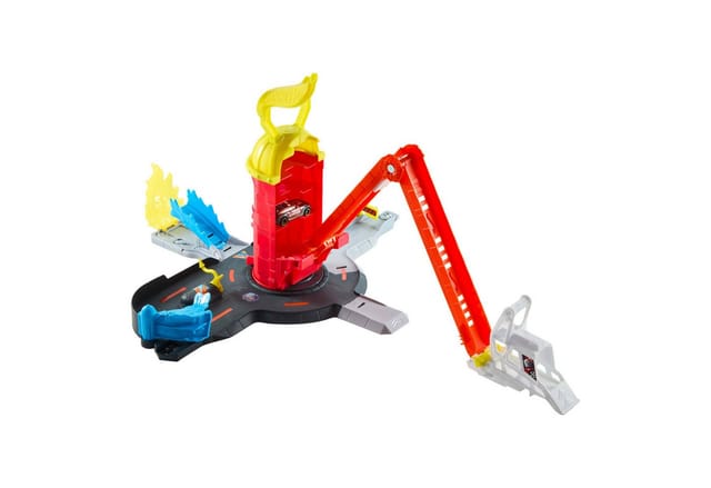 Hot Wheels City Super Fire Station Playset