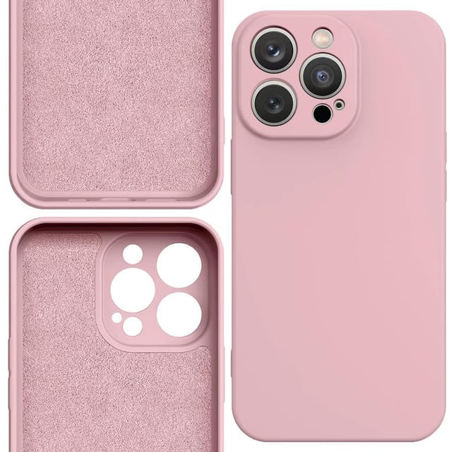 Hurtel Silicone Case iPhone 14 Plus Silicone Case Pink