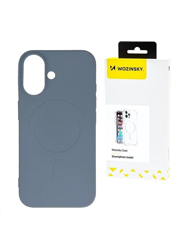 Wozinsky Silicone Magnetic Magsafe Case for Samsung Galaxy S25 - Grey