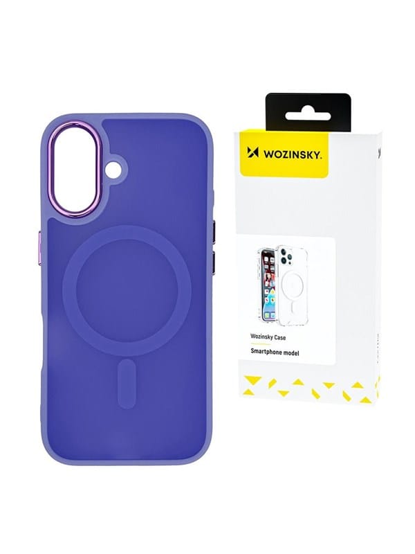 Wozinsky Fashion Case with MagSafe for Samsung Galaxy S24 FE - Purple