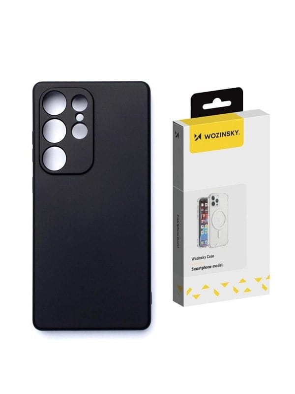 Wozinsky Soft Case for Samsung Galaxy S24 FE - Black
