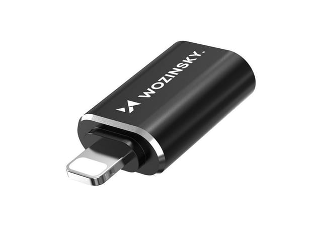 Wozinsky WALC-01 Lightning Adapter - USB-C - Black