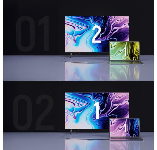 Wozinsky WACH-01 USB-C - HDMI 4K 60Hz - Black