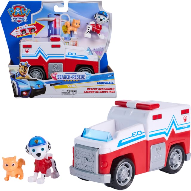Paw Patrol Search&Rescue Themed Vehicle-Marshall