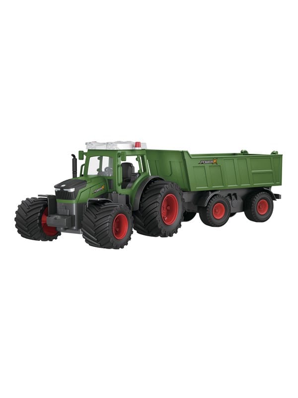Power X RC Tractor with Trailer