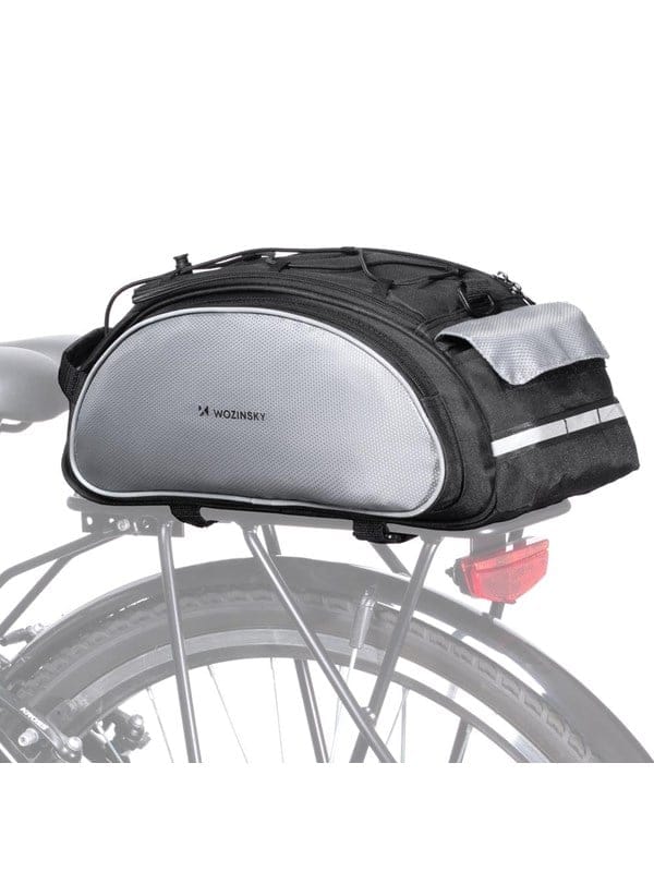 Wozinsky Bicycle Luggage Carrier Bag with Shoulder Strap 13L Black (WBB1BK)