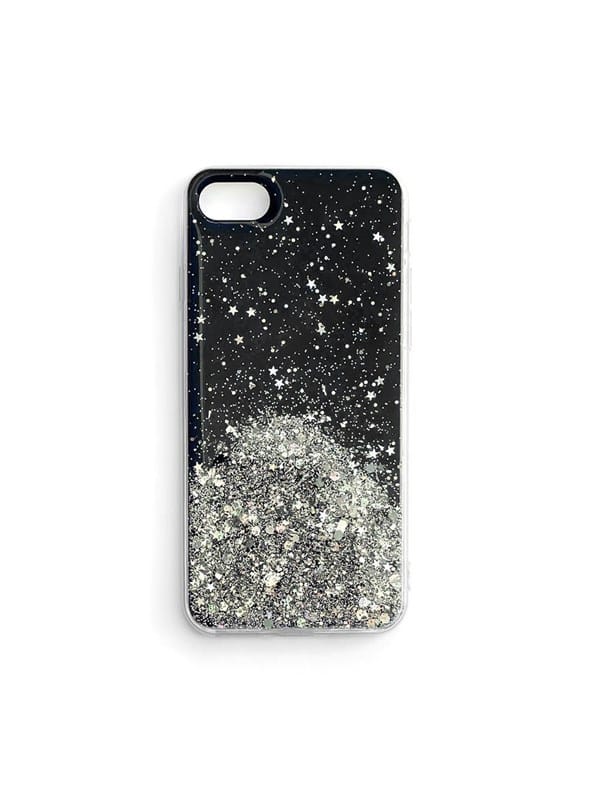 Wozinsky Star Glitter Shiny Glitter Cover Cover for iPhone 12 Pro Max Black