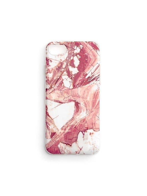 Wozinsky Marble Gel Case Marble Cover Samsung Galaxy A02s EU pink