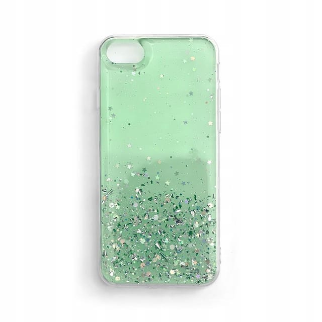 Wozinsky Star Glitter Shiny Glitter Cover Cover with Glitter Xiaomi Redmi Note 9T 5G Green