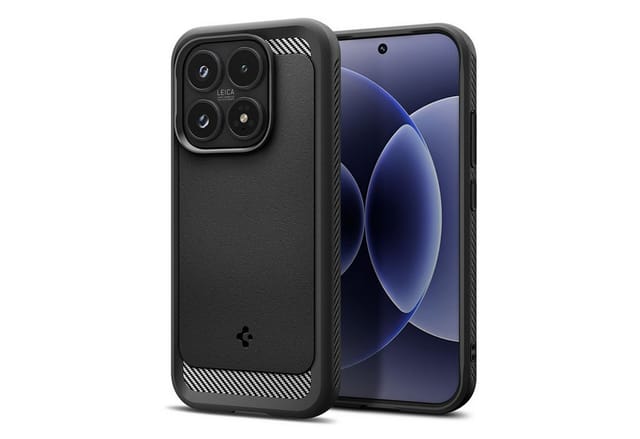 Spigen Rugged Armor - matte black - Xiaomi 17