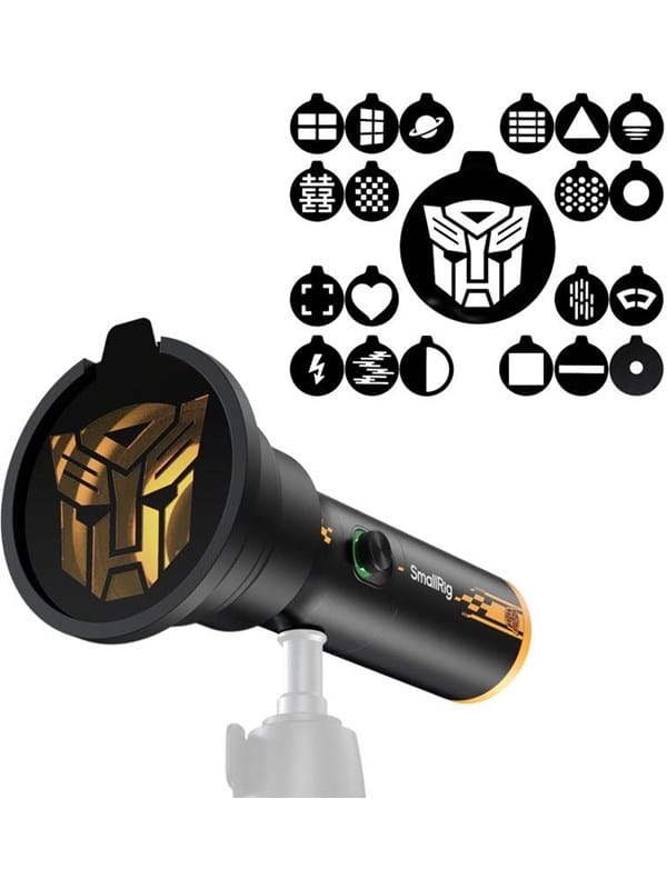 SmallRig 5512 RF 10C Portable Focusable LED Video Light "BumbleBee Edition
