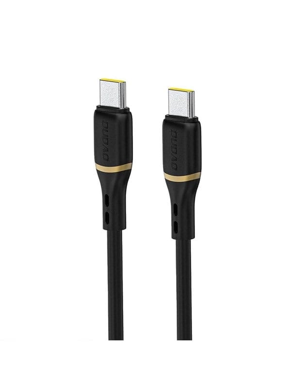 Dudao L25C USB-C 1m 60W Soft Braided Cable - Black