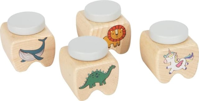 Small Foot - Wooden Baby Tooth Boxes - 4 pcs.